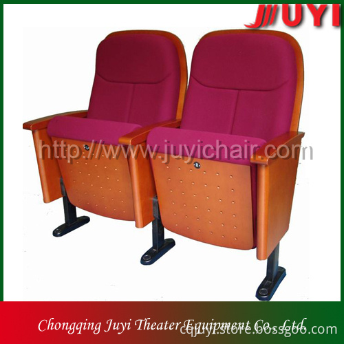 auditorium seating theater furniture JY-915 factory price wood stucture theater chair concert seat opera chair tip up